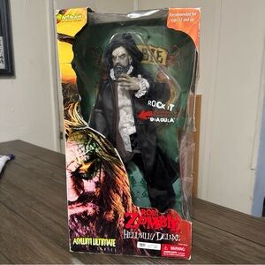 ❎SOLD❎Rob Zombie HELLBILLY DELUXE Art Asylum Ultimate 18" Figure NEW IN BOX
